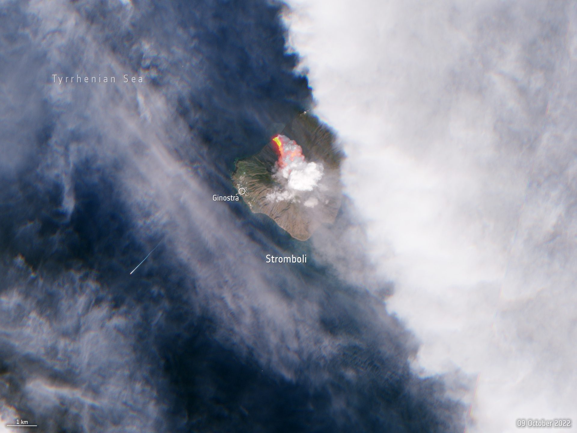Italy’s Stromboli Erupts