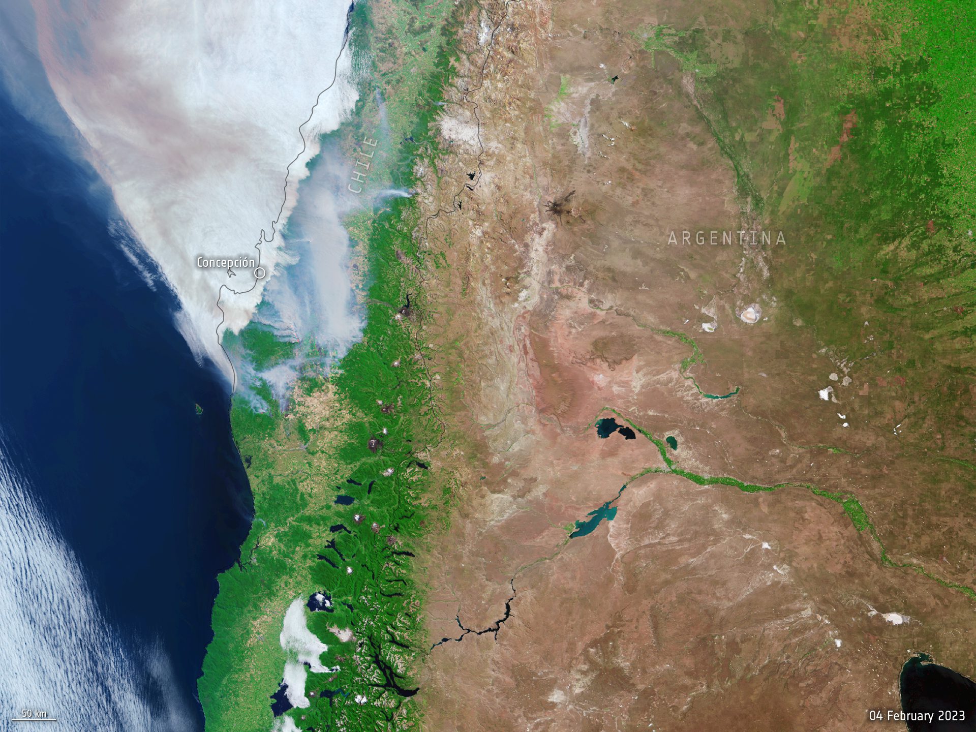 Chile Battles Raging Wildfires