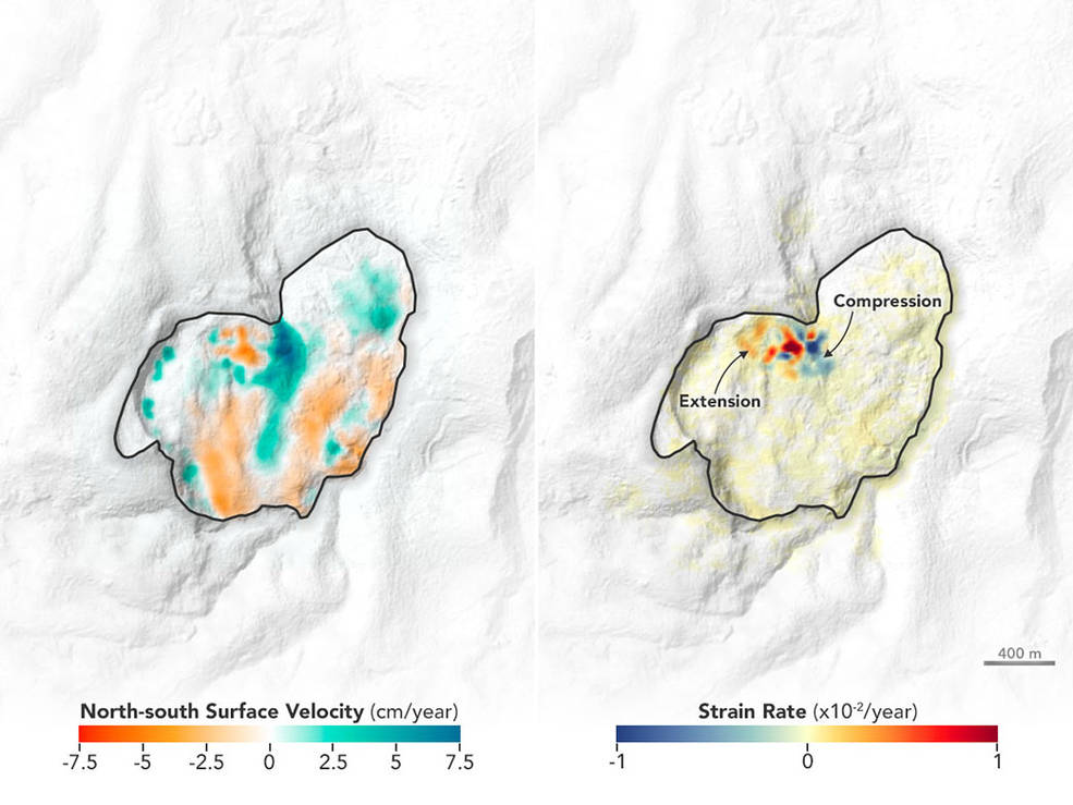 Scientists Track Tropical Landslide Creeping Below an African City