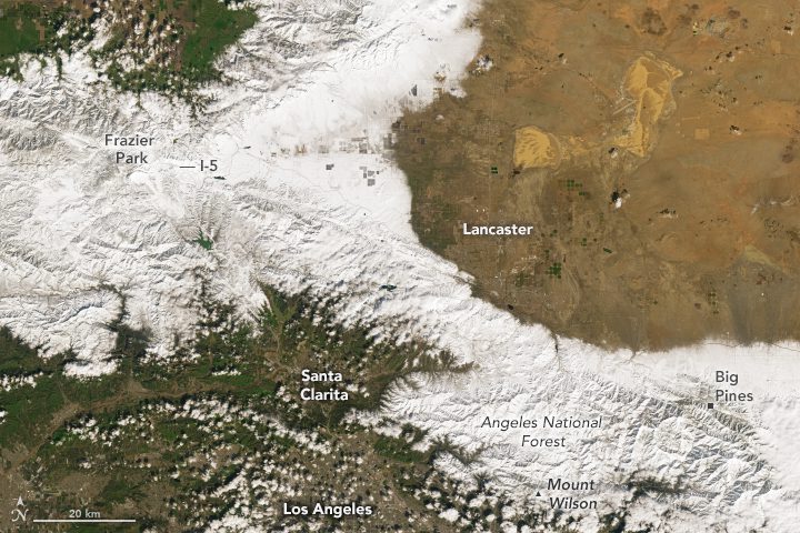 Snow in Southern California