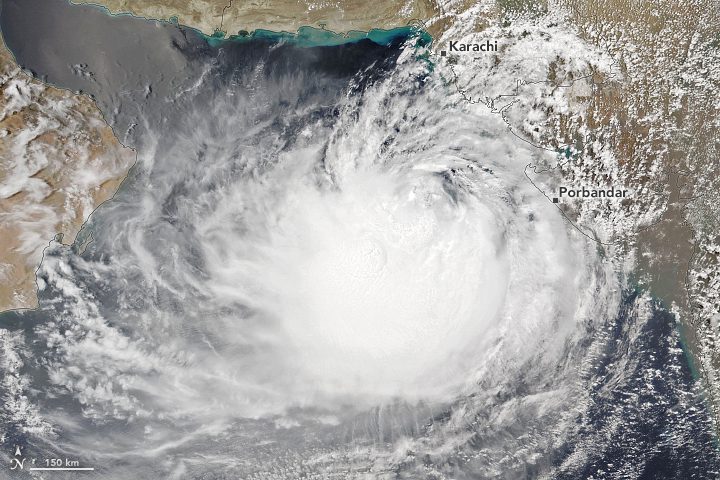 Cyclone Biparjoy Churns Toward India and Pakistan 