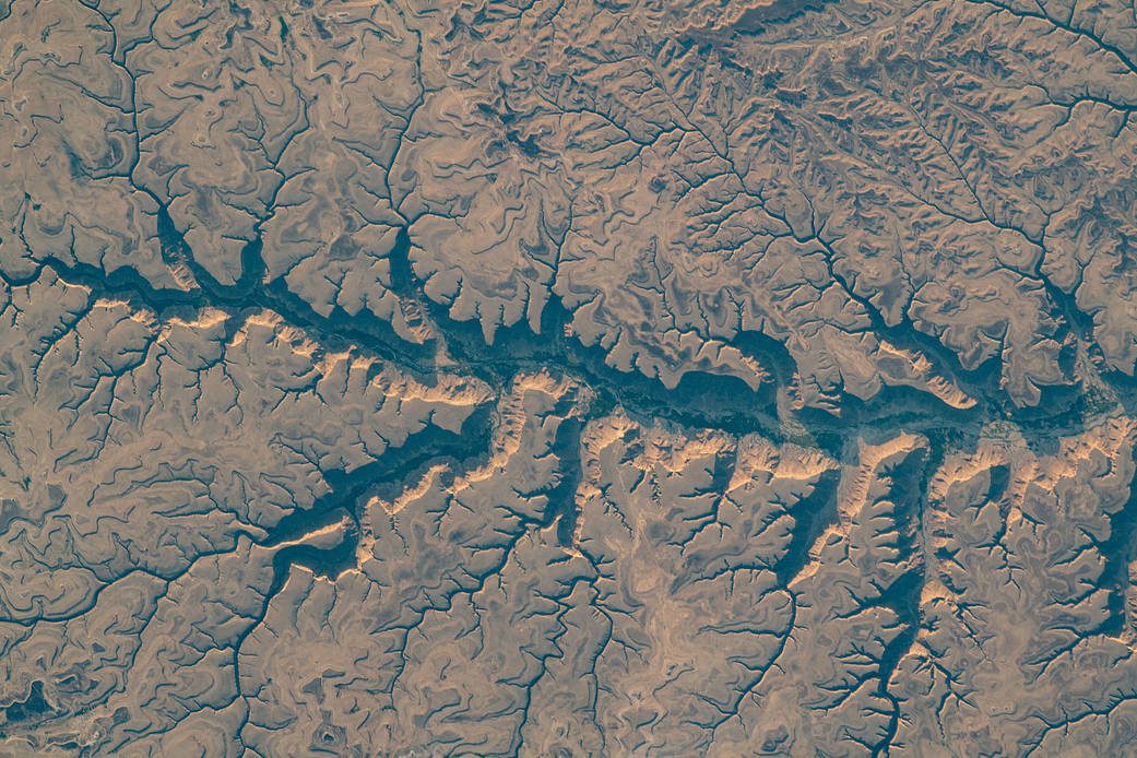 Dry River Valleys in Yemen 