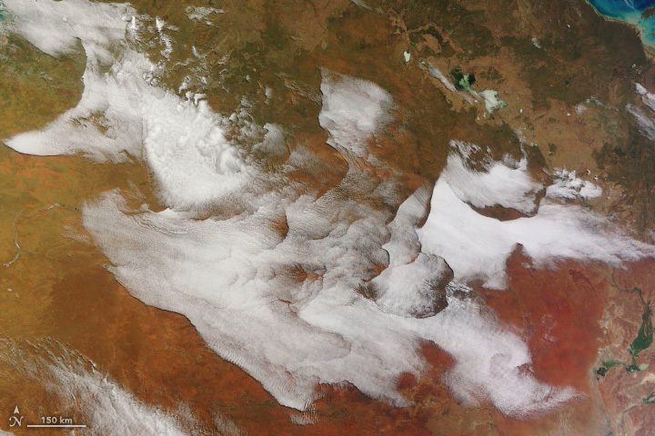 Curious Waves of Clouds Across Australia 