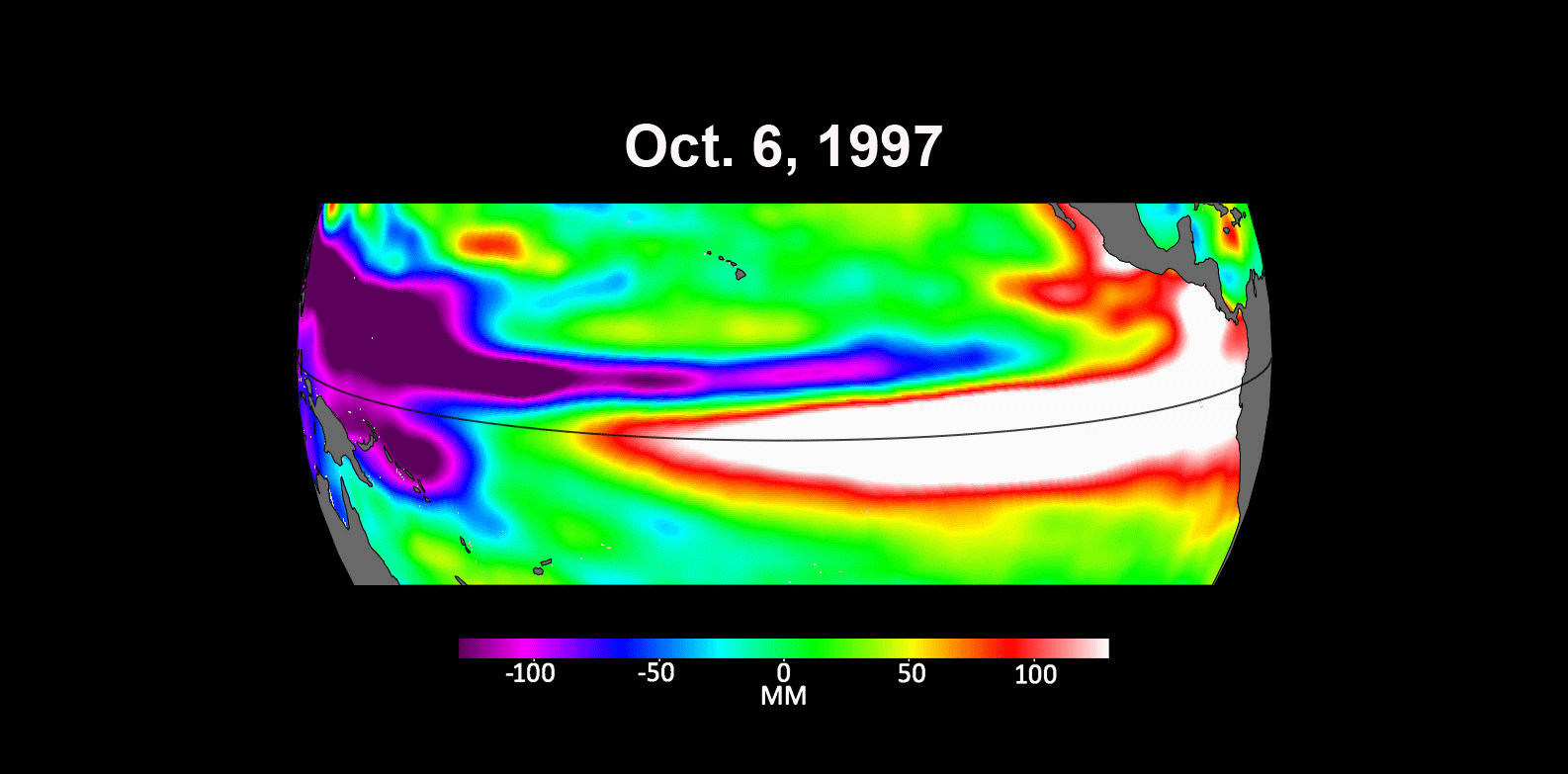 International Ocean Satellite Monitors El Niño 