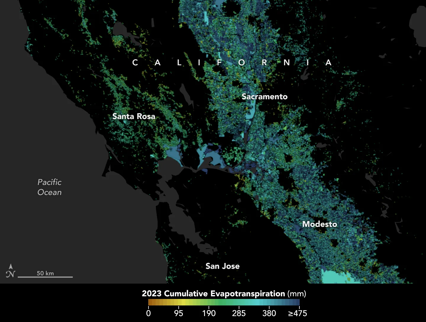 OpenET Study Helps Water Managers and Farmers Put NASA Data to Work 
