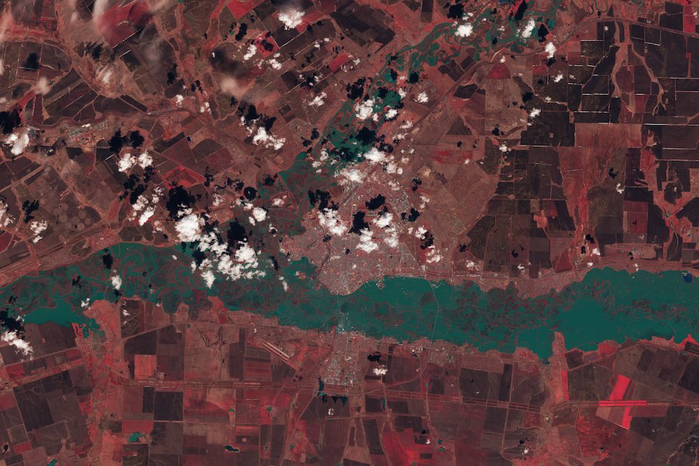 Spring Flooding In Central Asia 