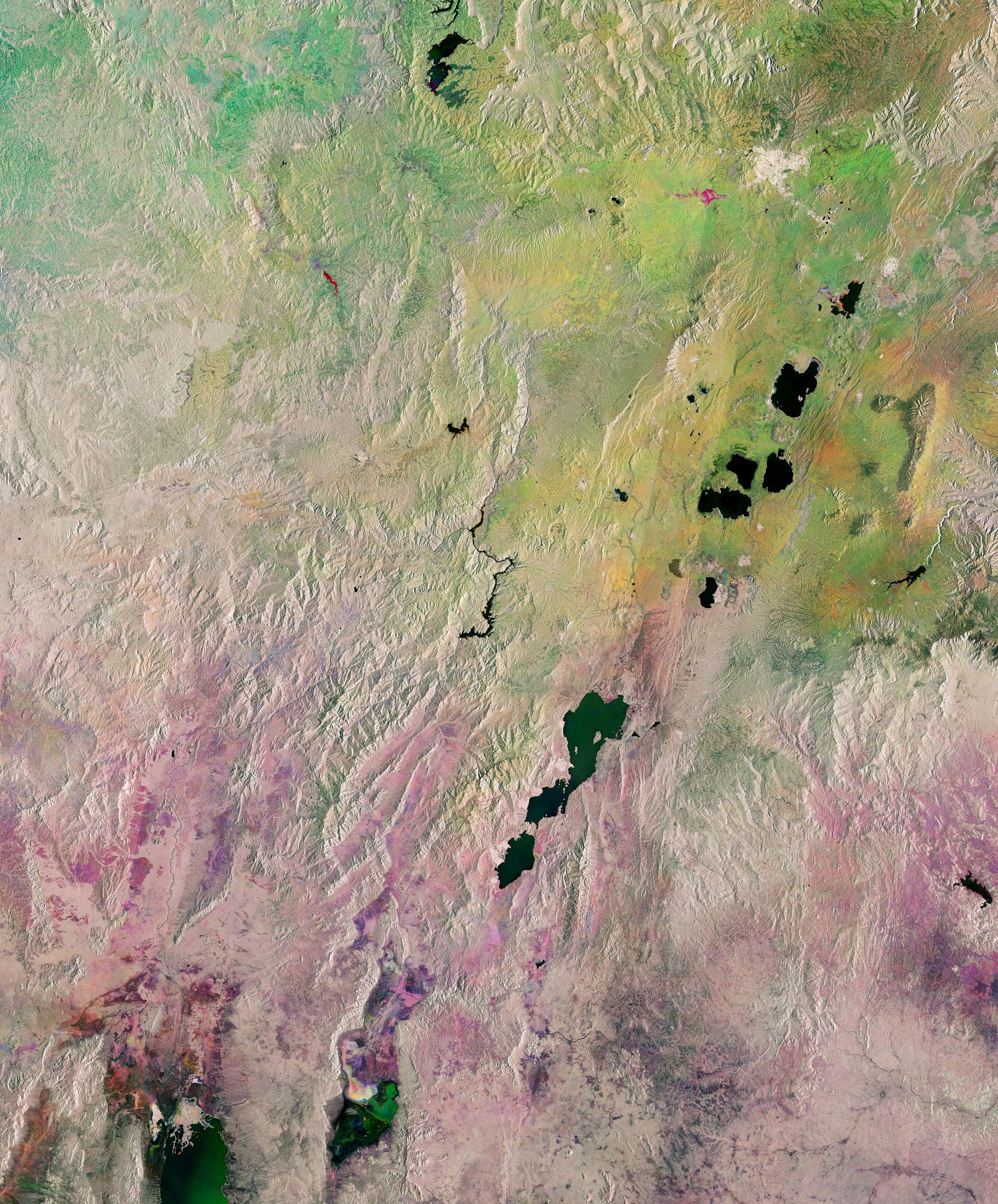 Earth from Space: Central Ethiopia 