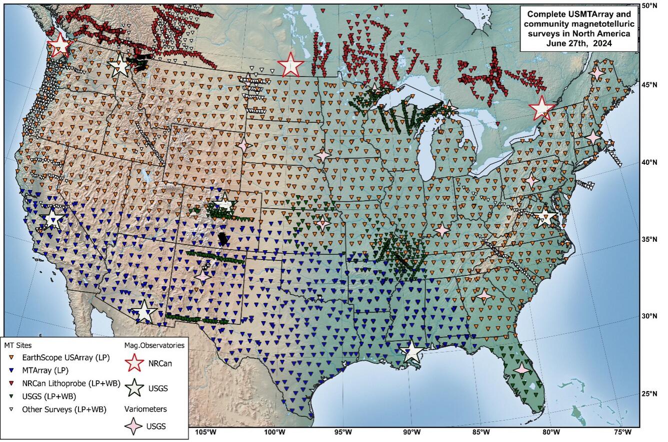 USGS Electrical Conductivity Map 