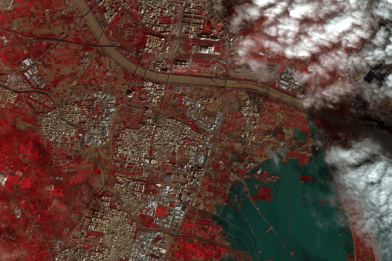 Valencia Floods Captured by GEOSAT-2 