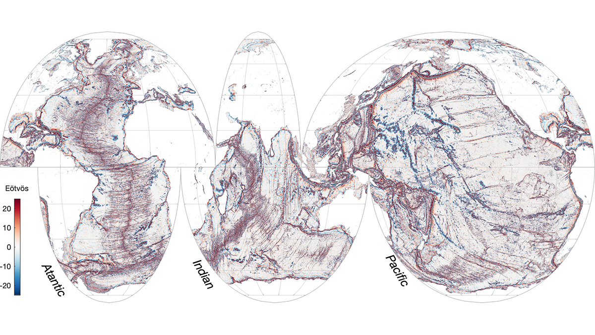 Satellite Measurements Make Major Seafloor Map Improvements 