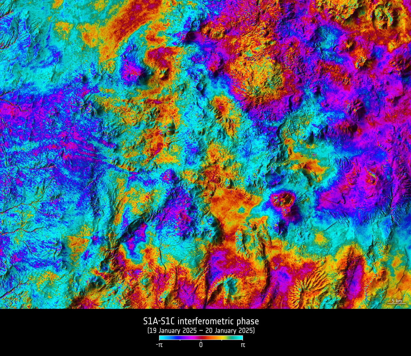 Sentinel-1C Demonstrates Power to Map Land Deformation 