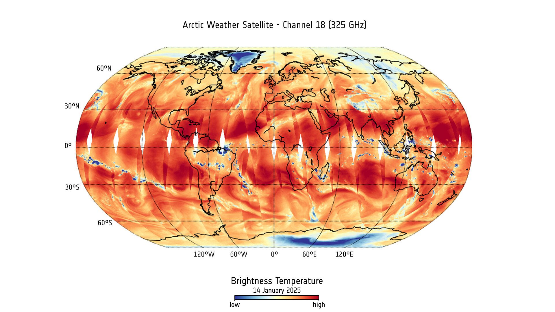 Arctic Weather Satellite Introduces a New Channel 