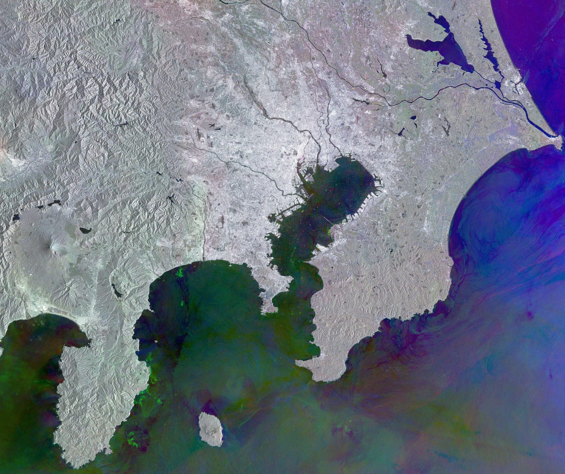 Tokyo Seen from Space 