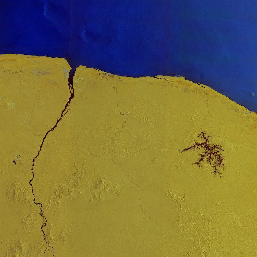 Earth from Space: French Guiana 