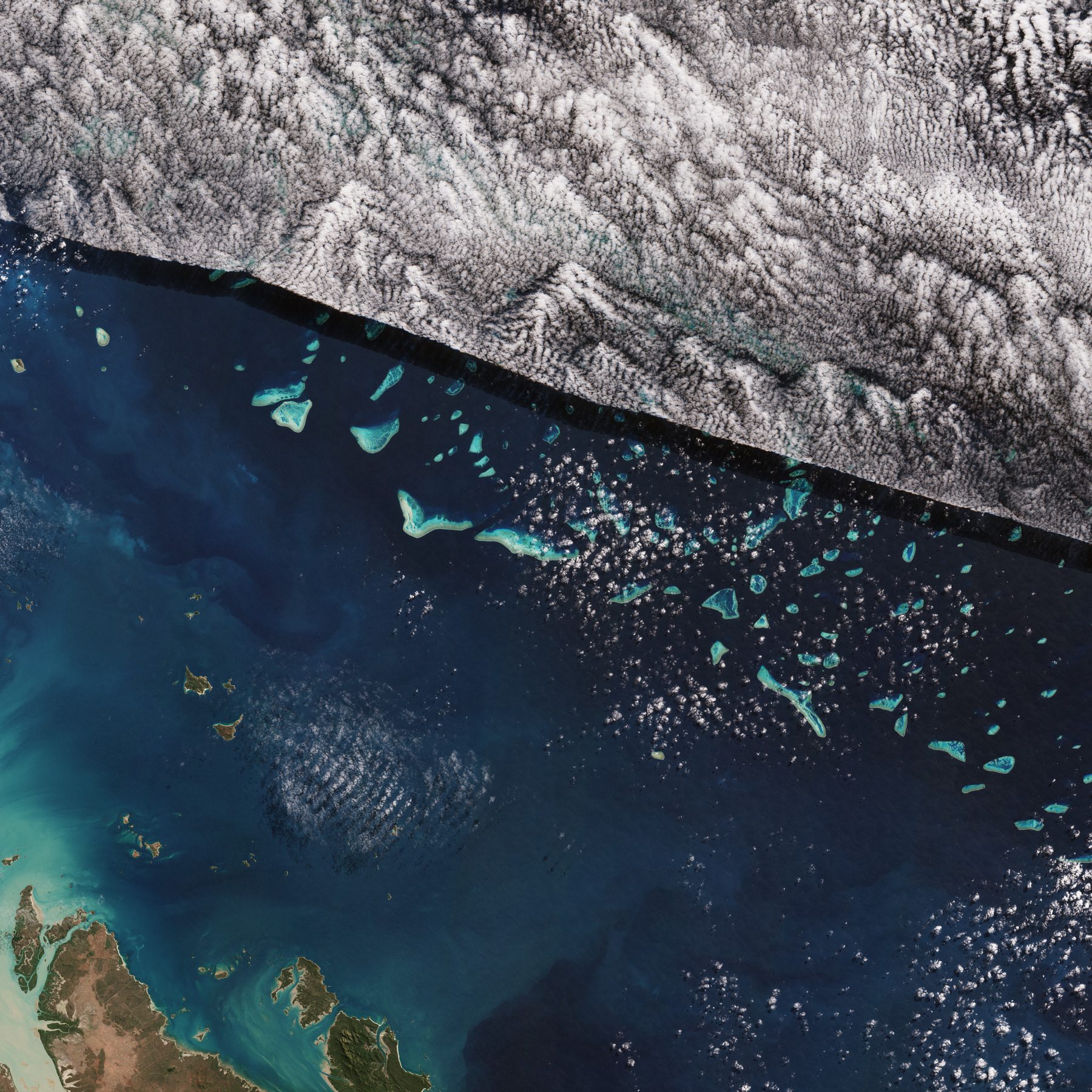 Earth from Space: Great Barrier Reef, Australia 