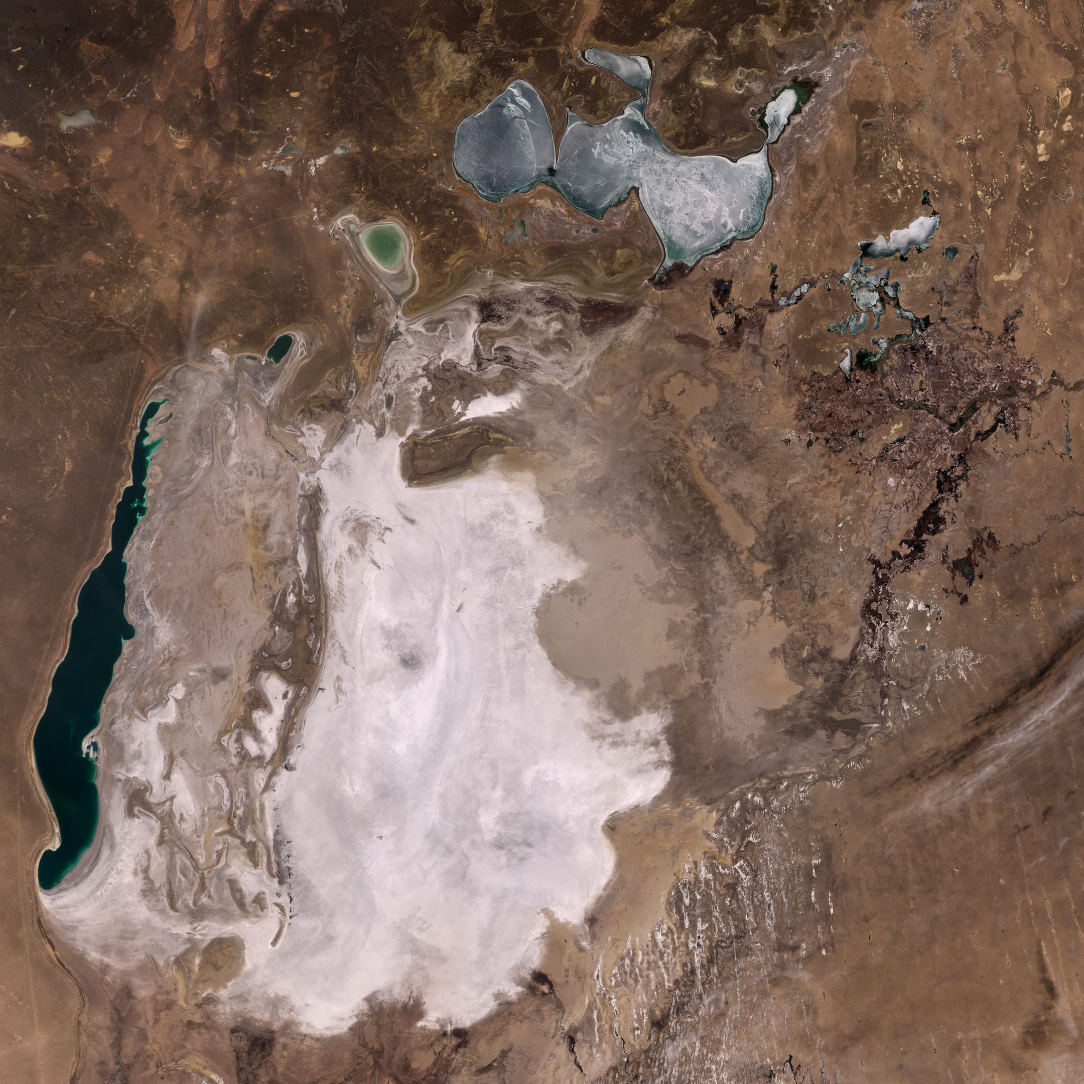 The Shrinking Aral Sea 