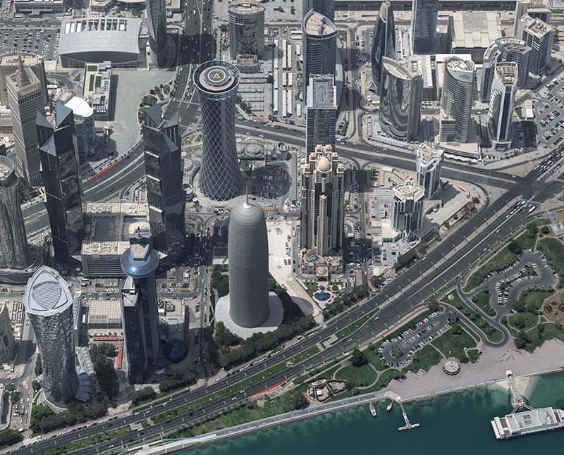 Geospatial Technology Delivers 3D City Model of Doha 