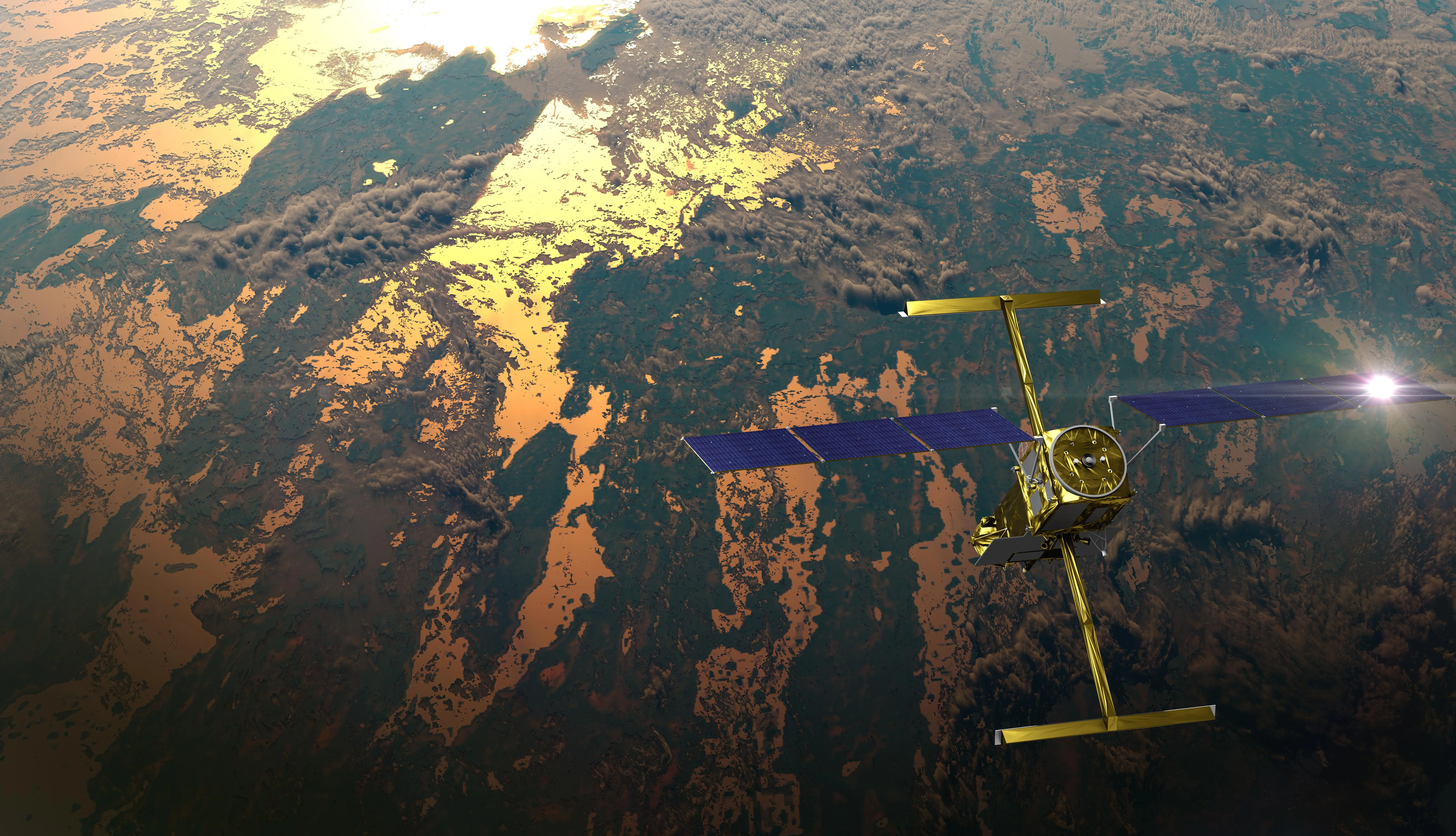 NASA-French Satellite Spots Large-Scale River Waves for First Time 