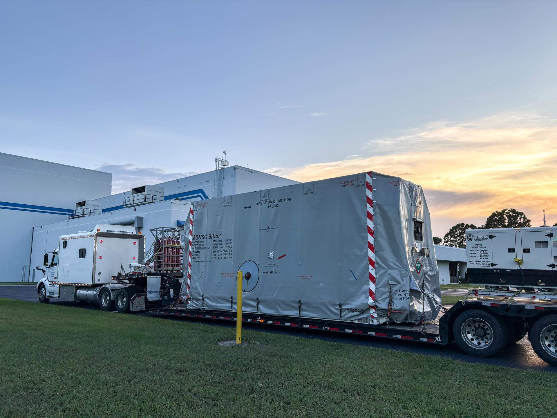 Space Weather Satellite Makes Final Stop in Florida 