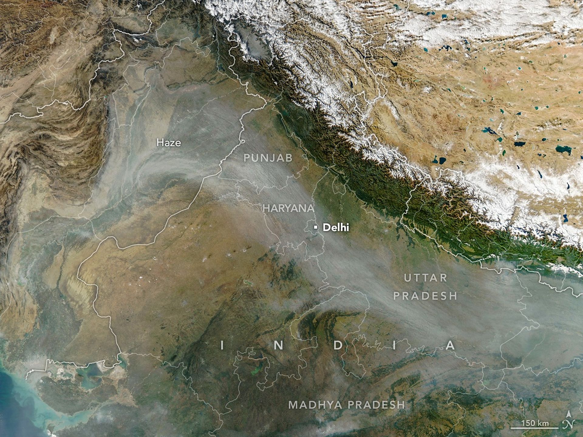 New Timing for Stubble Burning in India 