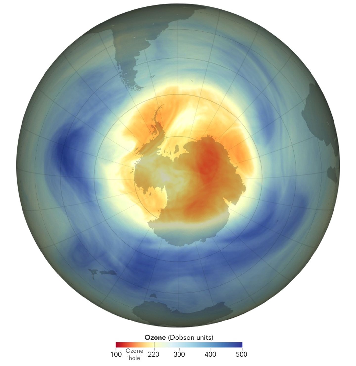 NASA, NOAA Rank 2025 Ozone Hole as 5th Smallest Since 1992 