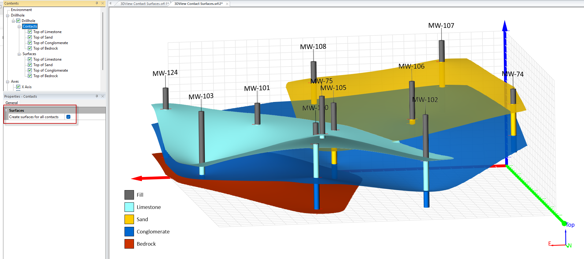 Golden Software Enhances 3D Subsurface Visualization and Ease of Use in Surfer? Mapping Package