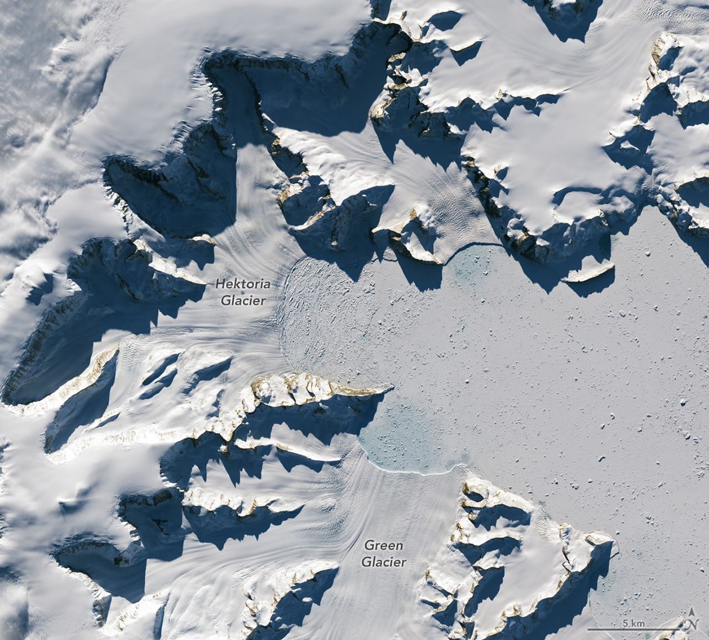 Antarctic Glacier Retreat Accelerates to Record Levels