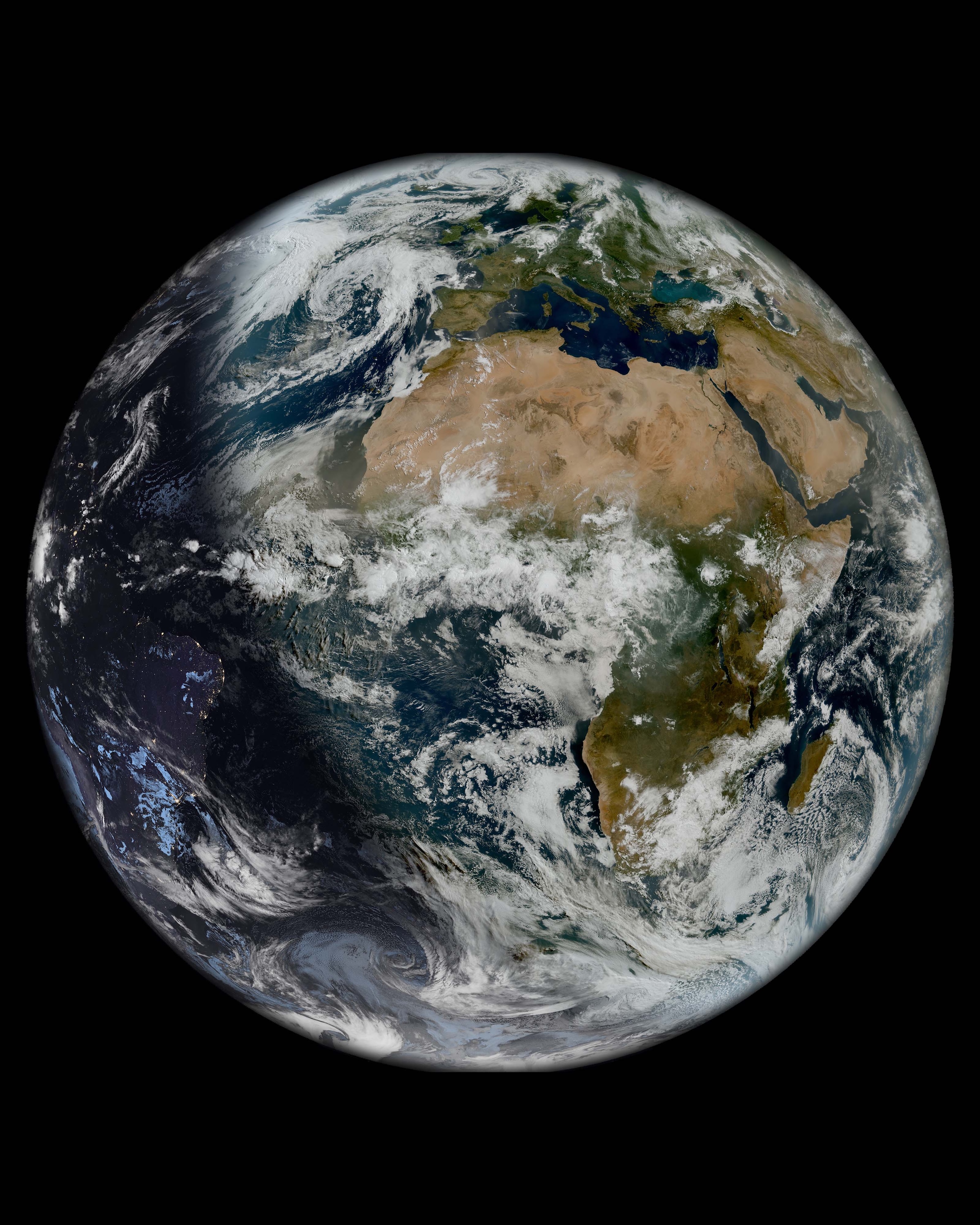 MTG Satellite Captures Earth at June Solstice  